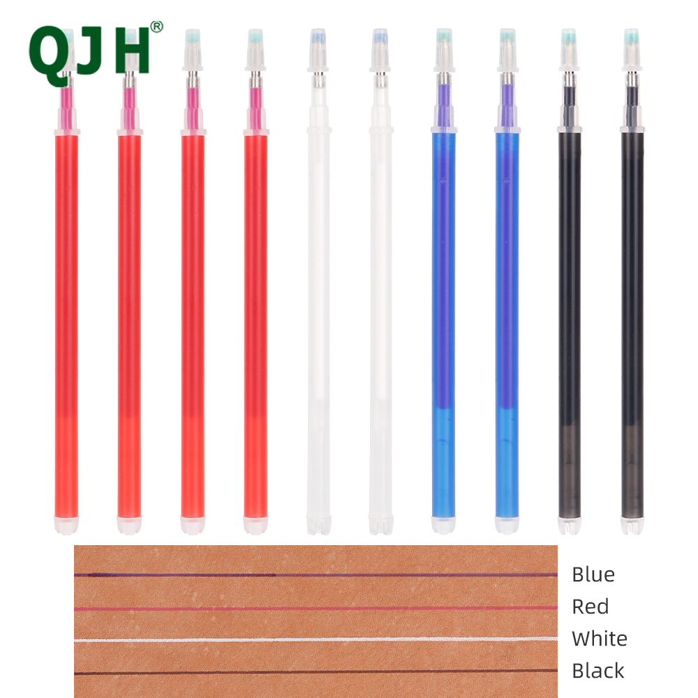 Fabric Marking Pen - 10 قطع قابلة للمسح بالحرارة/قابلة للذوبان