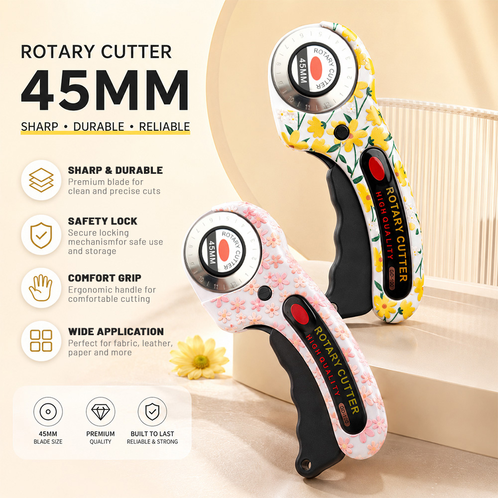 Rotary Cutter Fabric - قاطع دوار 45 مم لقص الورق