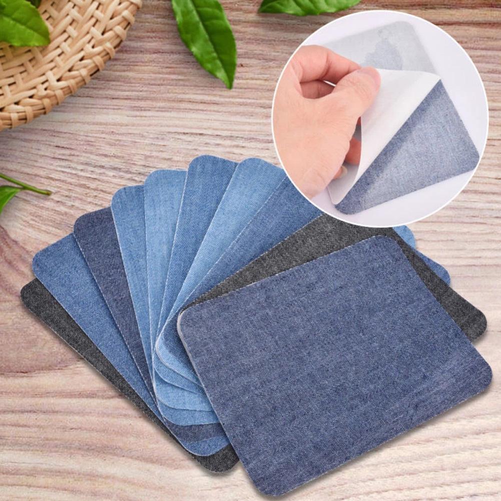 Velcro Sew On - 20 قطعة قطع الدنيم قطعة الحديد