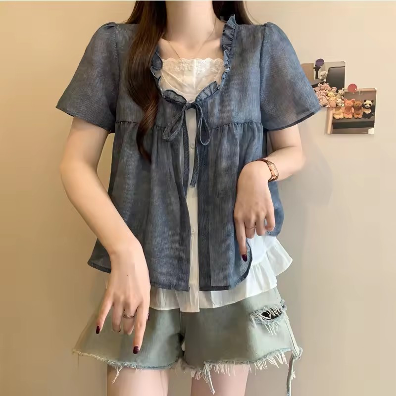 المرأة لصق وهمية قطعتين الدانت - مراجعة Sewing V وسعره
