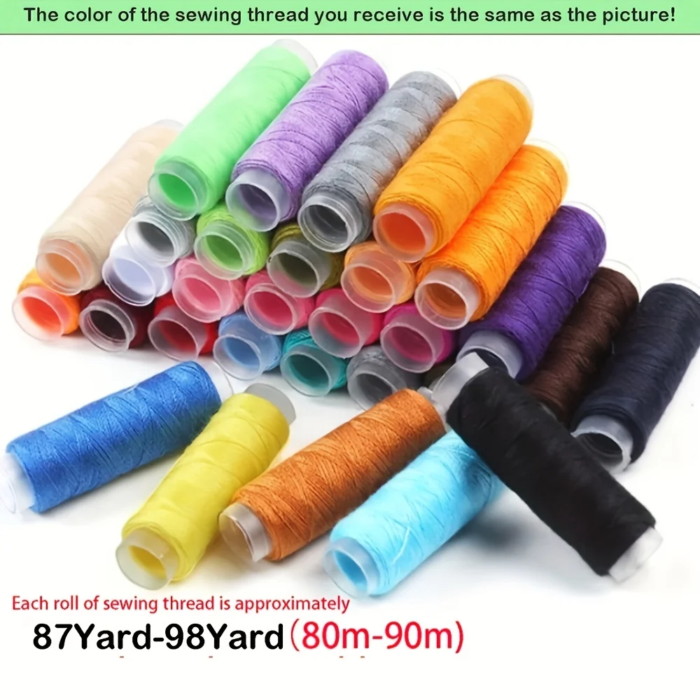 67/128 قطعة طقم خياطة مع لوازم - مراجعة Sewing Thread Production وسعره