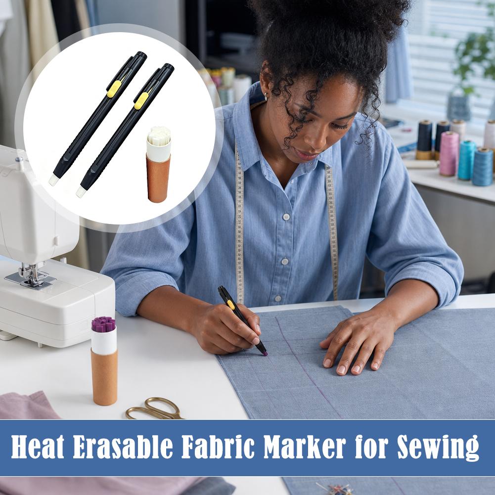 مجموعة أقلام طباشير خفية للخيا - مراجعة Fabric Marking Pen وسعره