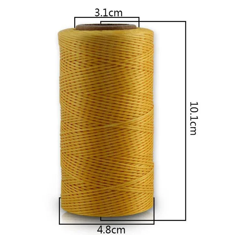 260 متر مشمع الموضوع الشمع سلس - مراجعة Sewing Thread Production وسعره