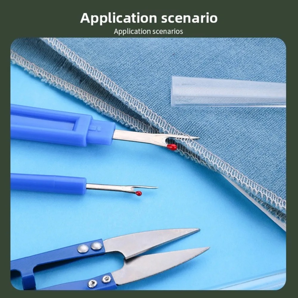طقم خياطة أزرق 5 قطع: أداة إزا - مراجعة Sewing Repair وسعره