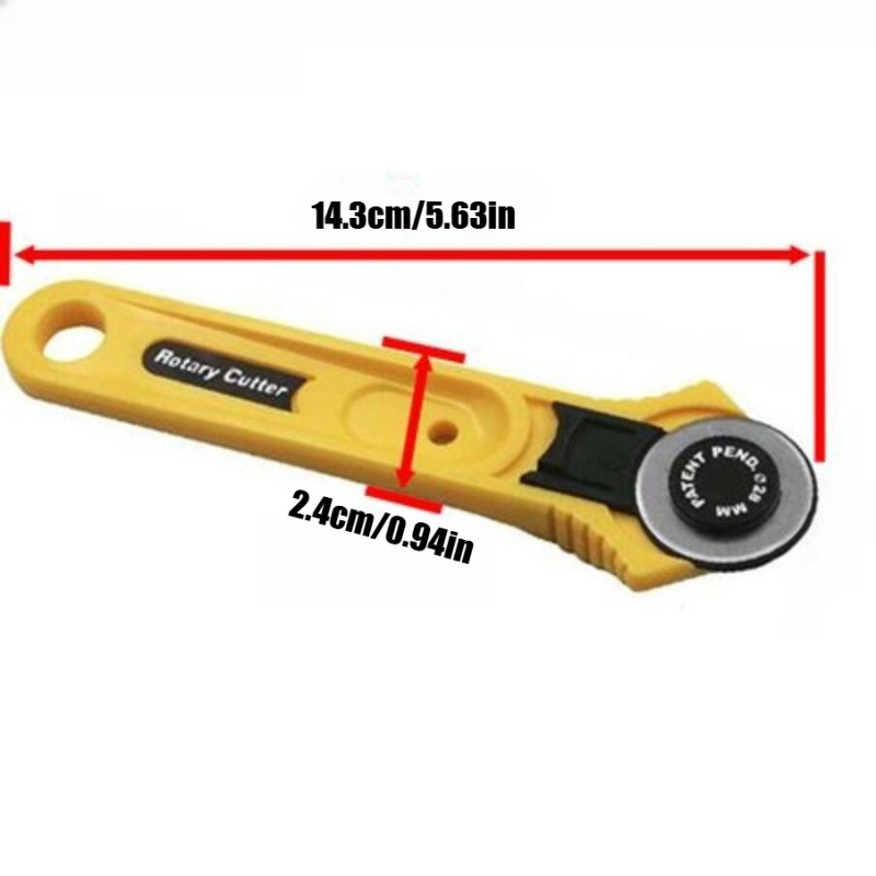 مجموعة قواطع دوارة 1.1 بوصة/28 - مراجعة Rotary Cutter Fabric وسعره