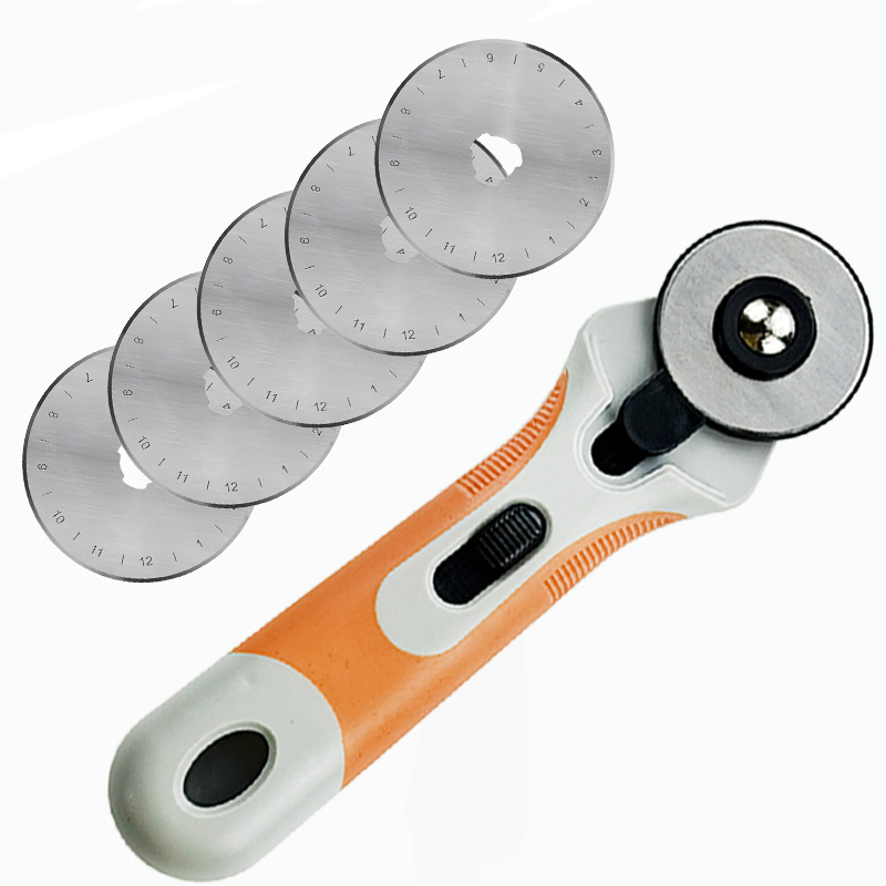 قاطع دوار 45 ملم، سكين قطع الأ - مراجعة Rotary Cutter Fabric وسعره