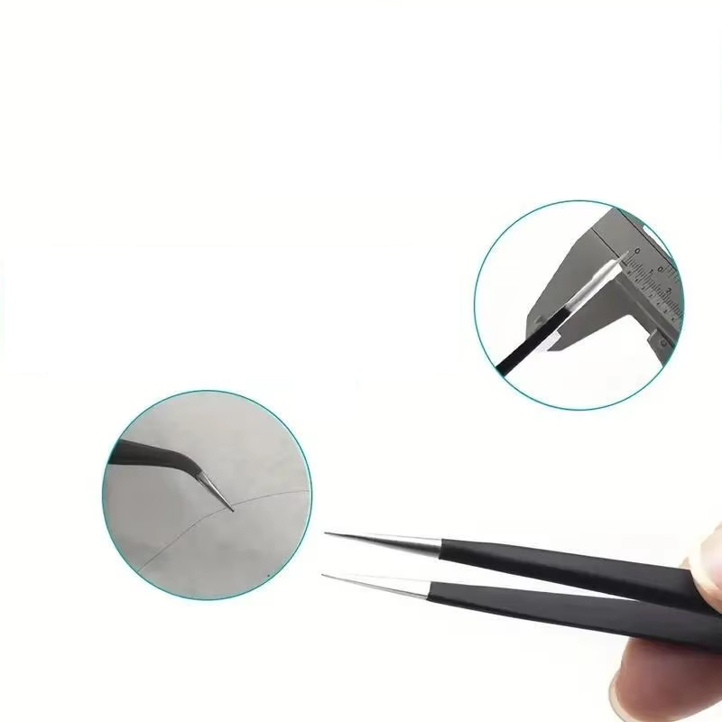 6 قطع ملاقط دقيقة مضادة للكهرب - مراجعة Sewing Repair وسعره
